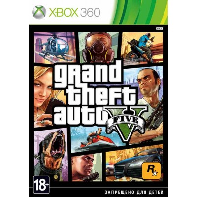 Grand Theft Auto V (GTA 5) [Xbox 360, русские субтитры]